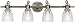 Kichler Lighting 45874CLP Four Light Bath from The Flagship Collection, Classic Pewter