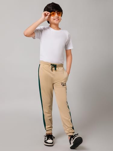 Image of Alan Jones Clothing Boy's Slim Fit Mid Rise Track Pant