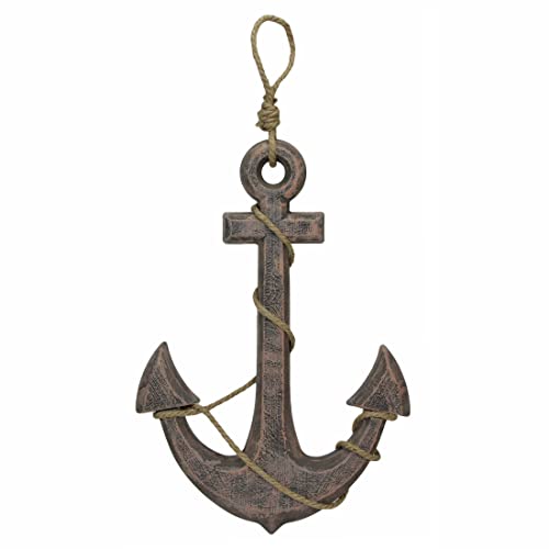 Large Wooden Ship Anchor Wall Hanging