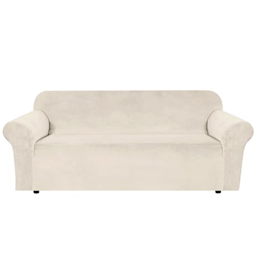 H.VERSAILTEX Stretch Velvet Sofa Covers for...