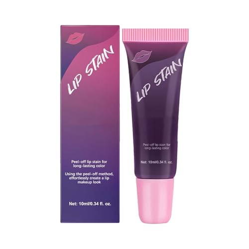 HMDABD Peel Off Lip Liner Stain Long Lasting Lip Tint Stain Nonstick Cup Lipgloss Makeup for Women Lip Stain Lipgloss (02, One Size)