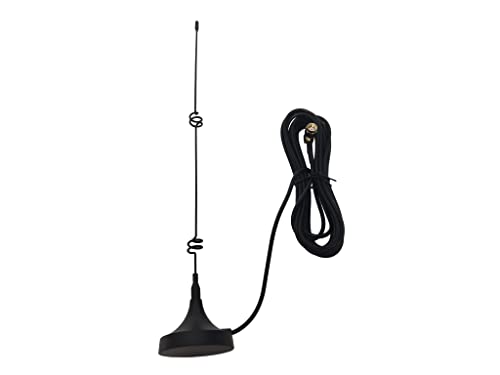 Yakry Y68 Longer Antenna Stronger 7db Antenna with 13.5 ft Extension Cable for Analog/Digital Signal Wireless Built-in Backup Camera and Monitor Systems or Other Devices