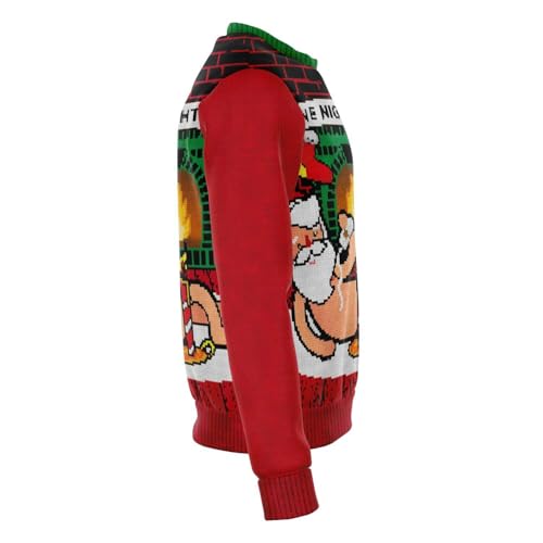 One Night Only Fireside Santa Sweatshirt, alternative view 4