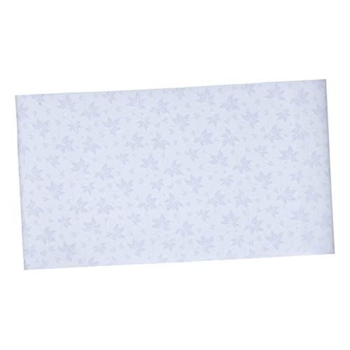 Hemobllo 1 Rollo Material de pantalla lámparas lámpara de pie con mesa ligero cubierta de luz material de bricolaje material de artesanía de cubierta ligera de polivinilo