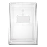 HOLIDYOYO Kühlschrank Organizer Schubladenbox Stapelbar BPA Frei Kunststoff Großzügig für Obst Gemüse Aufbewahrung