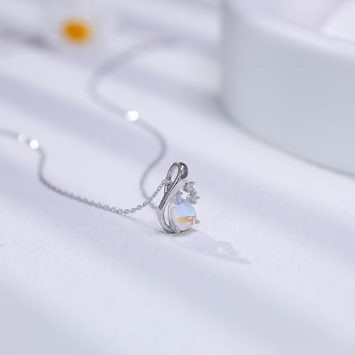 Collier pierre de naissance argent sterling 925, l'excellence du double rang - 3