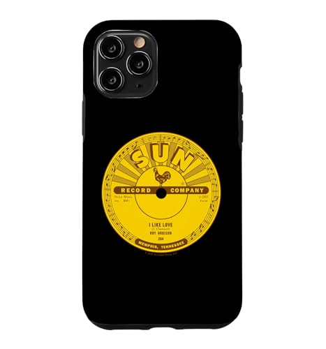 Sun Records X ���C�E�I�[�r�\�� I Like Love ���R�[�h���[�x�� �X�}�z�P�[�X iPhone 11 Pro �p