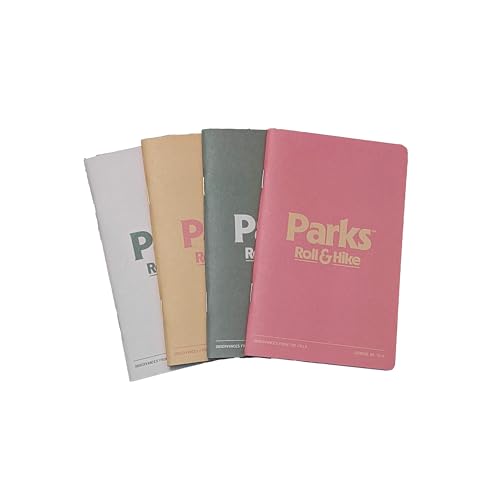 Keymaster Games Parks Roll & Hike Refresh Pack | 4 Replacement Logbooks | 1-4 Players | Ages 10+