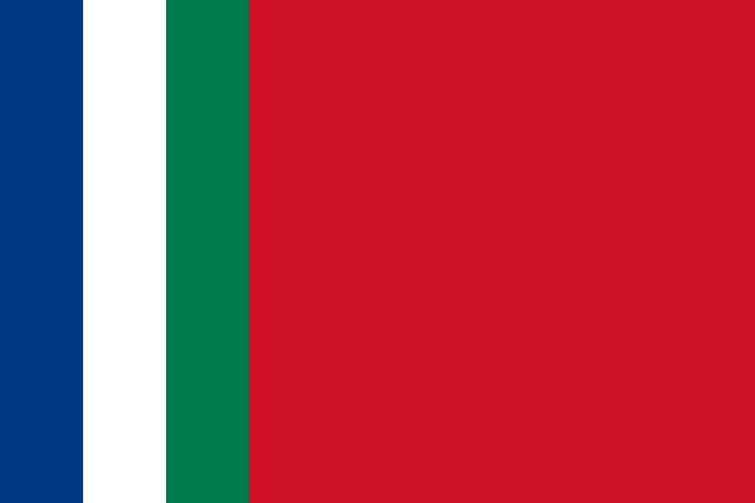 Drapeau South Moluccas XL de qualité supérieure avec œillets