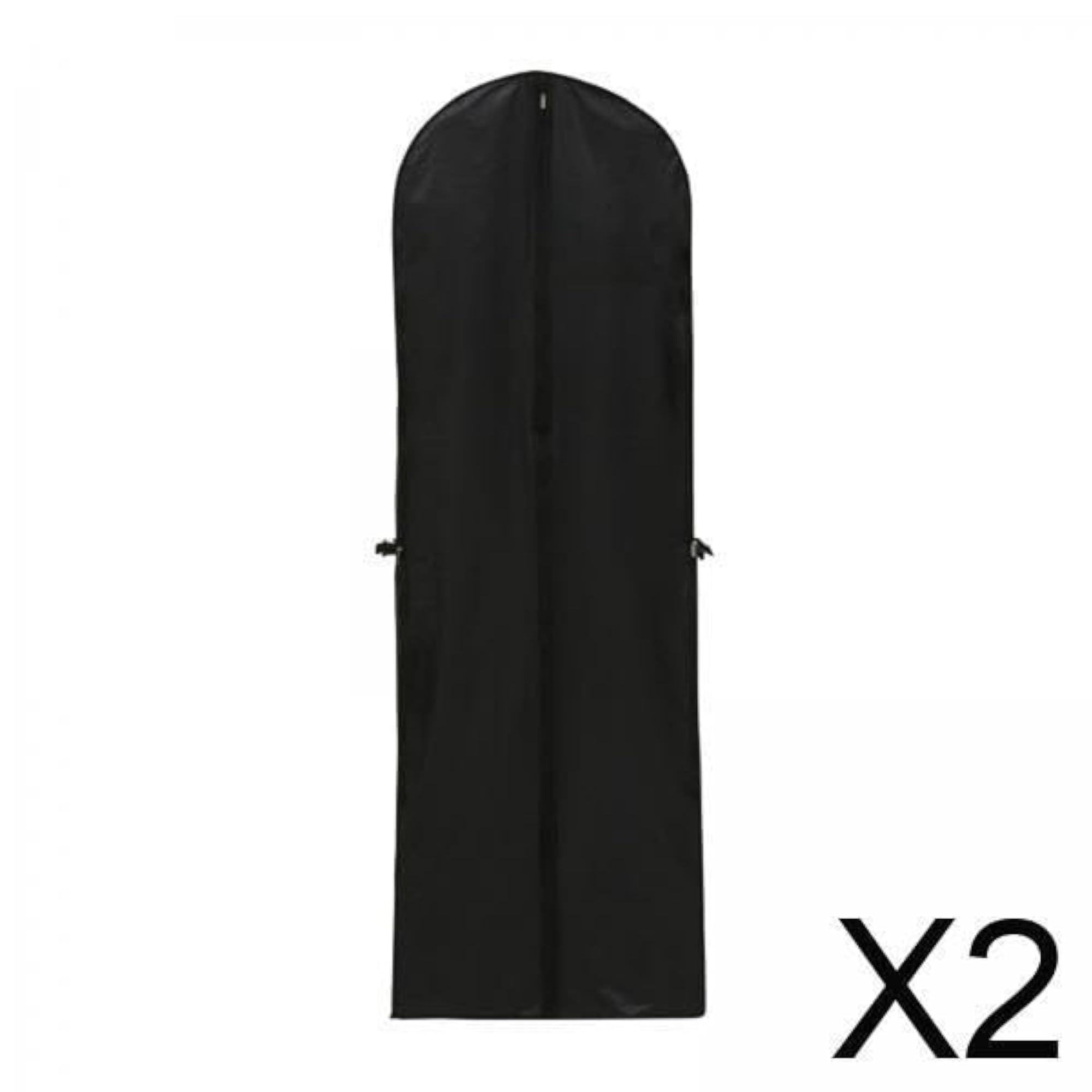 2xGarment Bags Long Section Clothes Protector