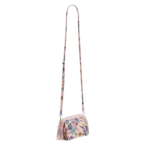 Image of Vera Bradley Women's Cotton All in One Crossbody Purse With RFID Protection
