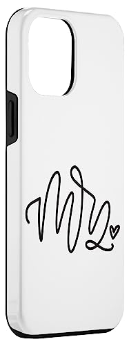 Iphone 12 Pro Max White Phone Case, Cute Wedding Gift, Bride Gifts Jlz014 Case #TOP2