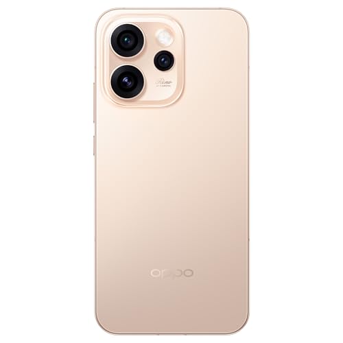 Image of OPPO Reno15 Pro 5G Smartphone 12+512GB Gold, 6.7-inch 120Hz AMOLED with Corning Gorilla Glass, 6500mAh Battery, 80W Fast Charging, 50MP & 200MP Triple Camera, MediaTek Dimensity 8450 Platform, IP69