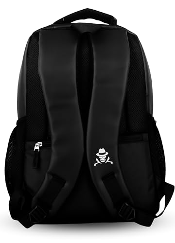 Image of THE GANGSTER Devil Edition Backbencher Bag (faux Leather) With 2 Hidden Pockets