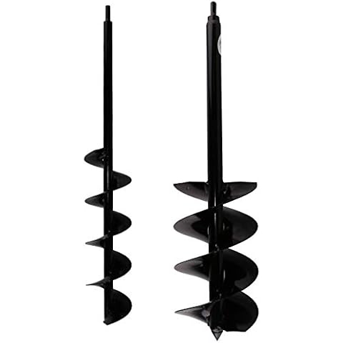 Power Planter 3-Inch x 24-Inch Planting Auger 324 with 7-Inch x 28-Inch Extended Length Pot and Post Hole Auger 728H (Bundle, 2 Items) Cover