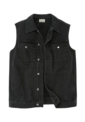 Liberty Blues by KingSize Men's Big & Tall Denim Vest