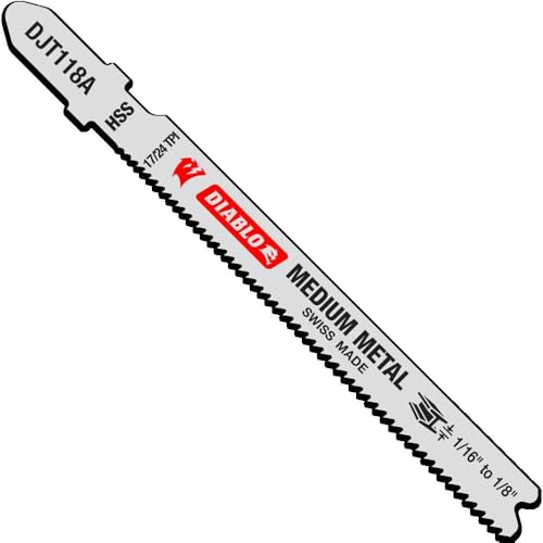 Diablo High Speed Steel Jig Saw Blades for Medium Metal