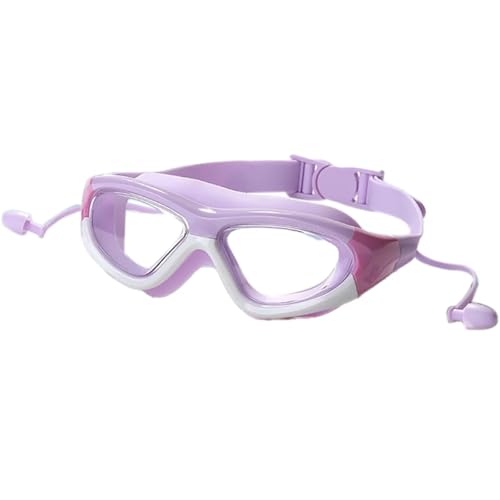 Lunettes de natation adulte haute définition étanches avec bouchons d'oreilles