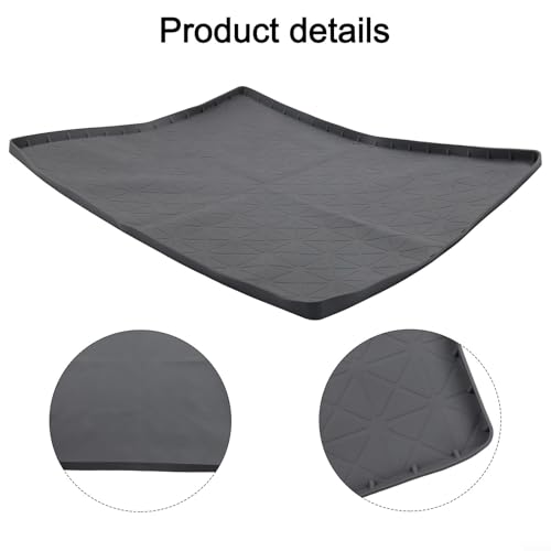 Forro de silicona para baño y lavandería, protector impermeable antideslizante de 71x56 cm 6