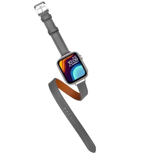 Bracelet Apple Watch cuir véritable fin pour sublimer vos tenues