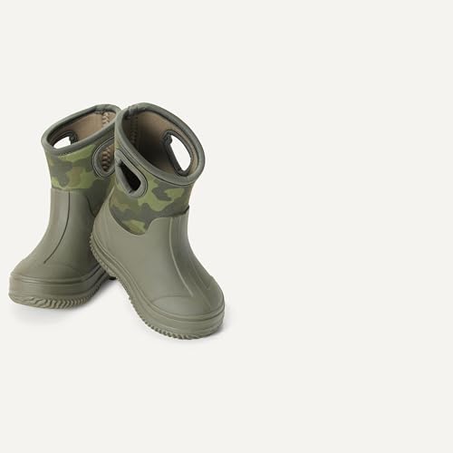 Image of Amazon Essentials Unisex Kids' Insulated Neoprene Rain Boot