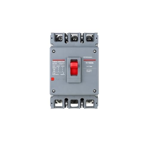 Disjoncteur boîtier moulé résout les coupures industrielles MCCB 160A triphasé 3P