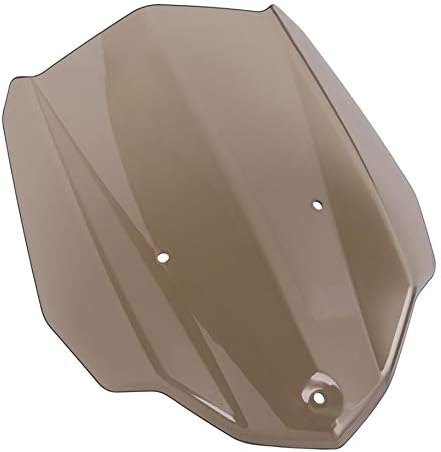 GLoyer Parabrisas de motocicleta MT 03 Moto Sport Touring Racing con soporte de montaje compatible con MT-03 MT03 FZ-03 FZ03 2016 2017 2018 2019