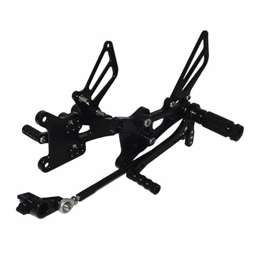 Repose-pieds CBR600F4 Rider Racing commandes reculées usinées CNC - 6
