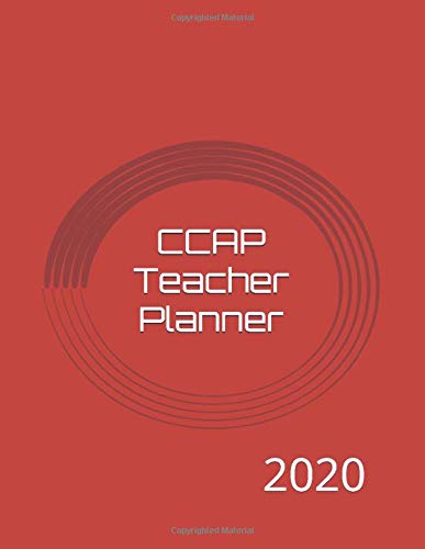 CCAP Teacher Planner (2020 6 months) 1712188100 Book Cover