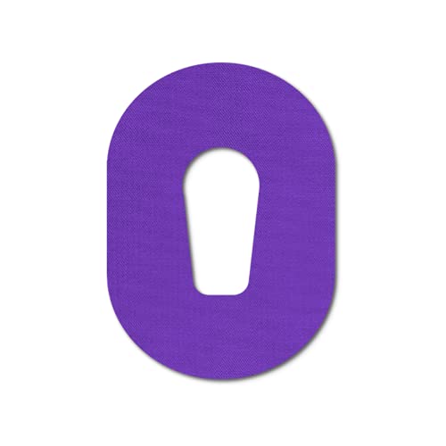 MySweetStitch - 10 x Dexcom G6 Patches, Overpatch diameter 70 x 55mm, Waterproof, Breathable, Skin-Friendly, Made in Germany, Purple - Image 2