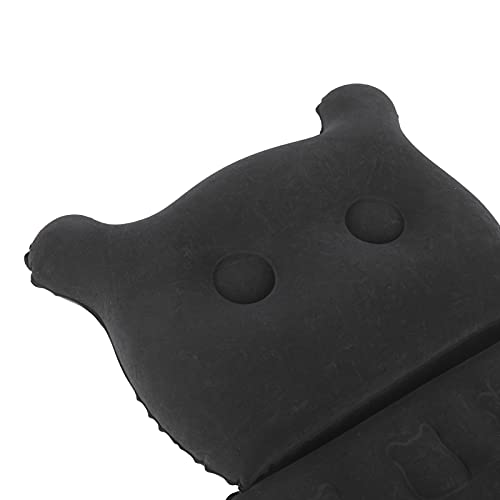 Colchão de ar inflável para carro cama flutuante portátil desenho animado adorável preto universal 1