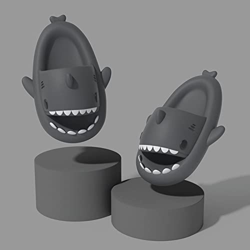 Haai Pantoffels, Cloud Shark-dia's, Zomer Ultralicht Stil Thuis Badkamer Buiten Unisex Slippers,E-8.5-9Women/7-7.5Men - Image 7