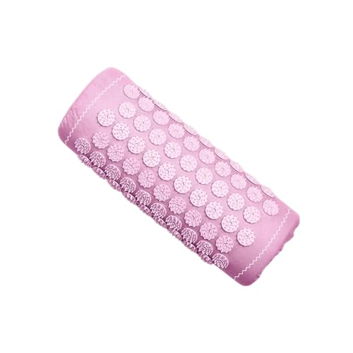 ShaktiMat [Das Original seit 2007 Akupressurkissen zur Entspannung für Schulter Nacken Kopf Ethische Handarbeit GOTS-zertifizierte Bio-Baumwolle Rosa
