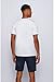 BOSS Green Men's Modern Fit Basic Single Jersey T-Shirt, Training White, Large