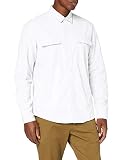 edc by ESPRIT Herren Hemd 080cc2f302, 100/White, S