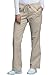 Scrubs for Women Workwear Core Stretch Drawstring Cargo Scrub Pants 4044P, S Petite, Khaki
