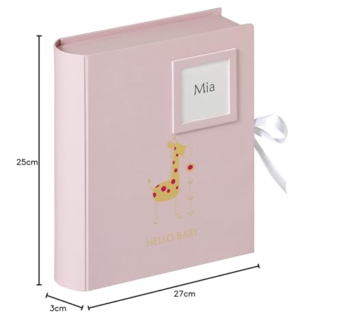 walther design Aufbewahrungsboxen rosa 32 x 32 cm mit Prägung Baby Animal FB-148-R