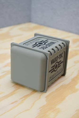 Vault Tec Card Box - MTG Deck Box - Tabletop RPG Card Game Deck Box - Fallout Themed Deck Box - Brotherhood of Steel - Nuka Cola