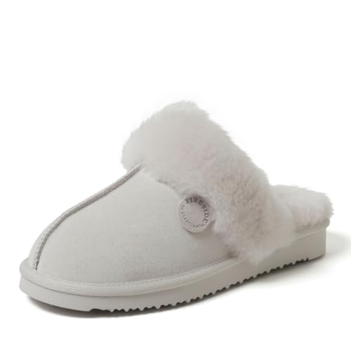 Image of Fireside by Dearfoams womens Sydney Genuine Shearling Scuff