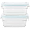 Glasslock Oven and Microwave Safe Glass Food Storage Containers 14 Piece Set
