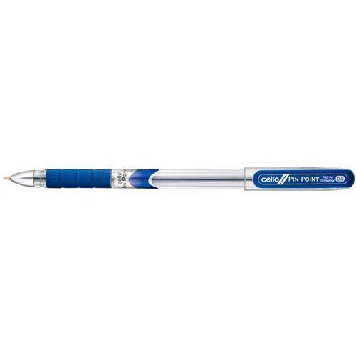 Stylos à bille Pin Point encre bleue écriture fine lot de 120 pièces fournitures bureau