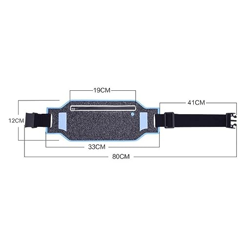 Pochete Esportiva Fitness Slim Impermeável Perfeita Para Corrida, Academia, Ciclismo Ou Passeios Par