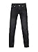 Produktbild BARBONS Herren Jeans - Regular-Fit Stretch - Hochwertige Straight Jeans Herren Hose - Business Anzug Freizeit 03-schwarz 30W / 32L