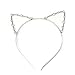 Produktbild Katzenohren Haarreif Ohren Kostüm Haar Reif Haarband Spange Katze Strass Schmuck