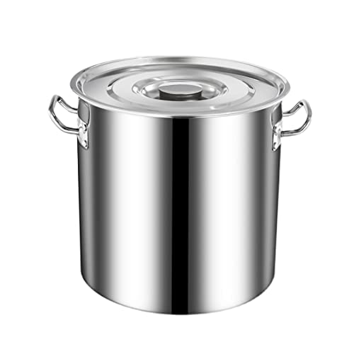 Ollas de acero inoxidable de 98l 50x50 cm efecto espejo para todo tipo de cocinas