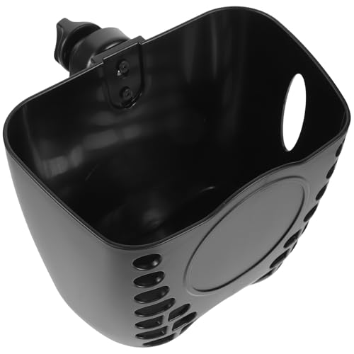 Cesta para cochecito Toddmomy de plástico resistente con ganchos para pañales
