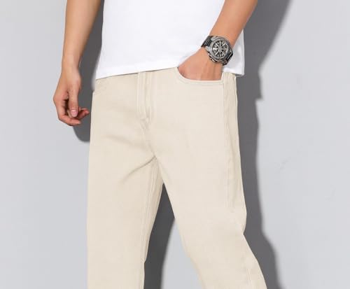 Image of RAGZO Relaxed Fit Mid Rise Jeans Pant for Men