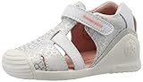 sandalias biomecanics blancas SANDALIA PLACA EN PLATA Y BLANCO