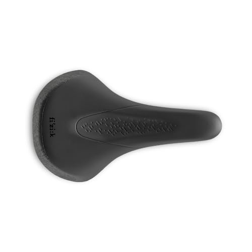 Fizik Terra Alpaca X5 Sillín de Bicicleta de montaña, Negro, Talla única Adultos Unisex