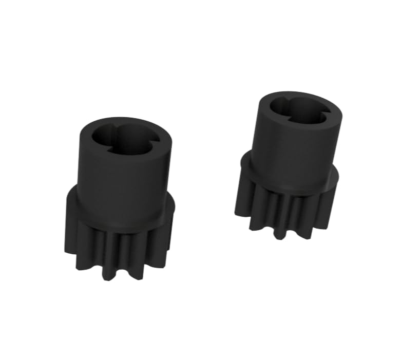 SureParts Juego de 2 piñones de engranaje compatible con Karcher S6 Twin Barredora – Juego de piezas de repuesto muy estables para transmisión de ruedas – Material de alta tecnología – Fabricado en